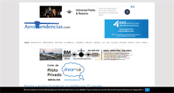 Desktop Screenshot of aerotendencias.com